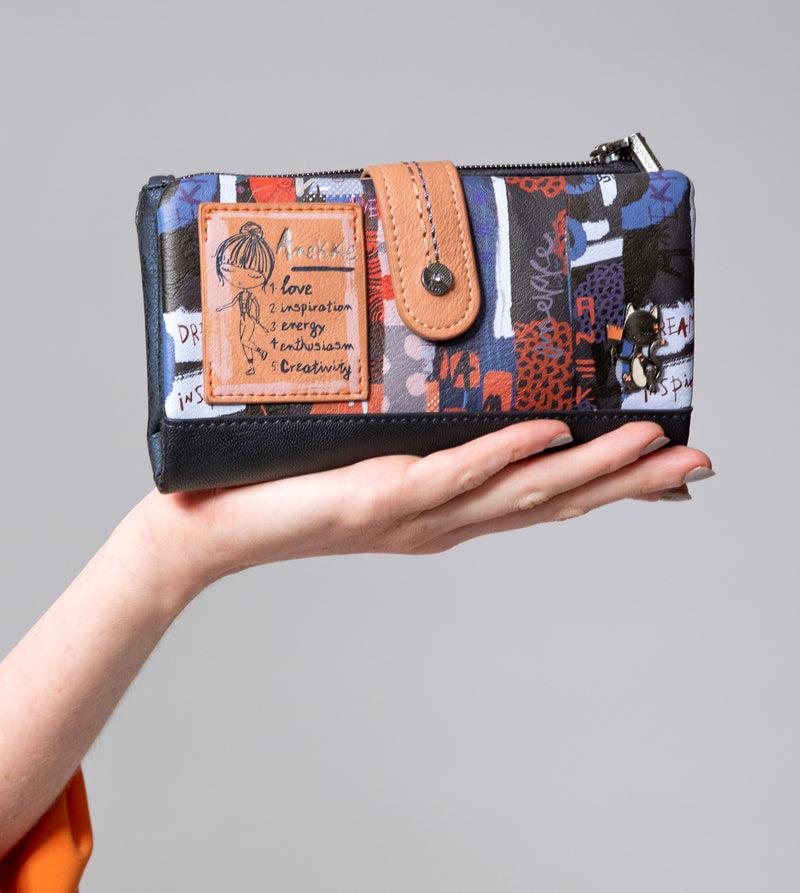Anekke Nagare Large Flexible RFID Wallet Solo hoy