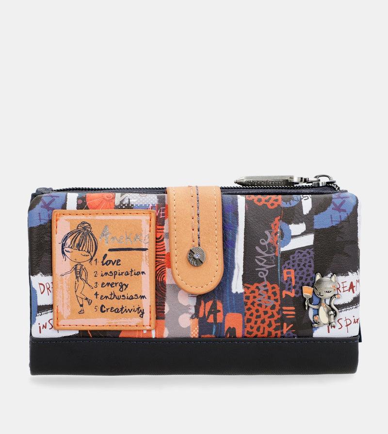 Anekke Nagare Large Flexible RFID Wallet Solo hoy