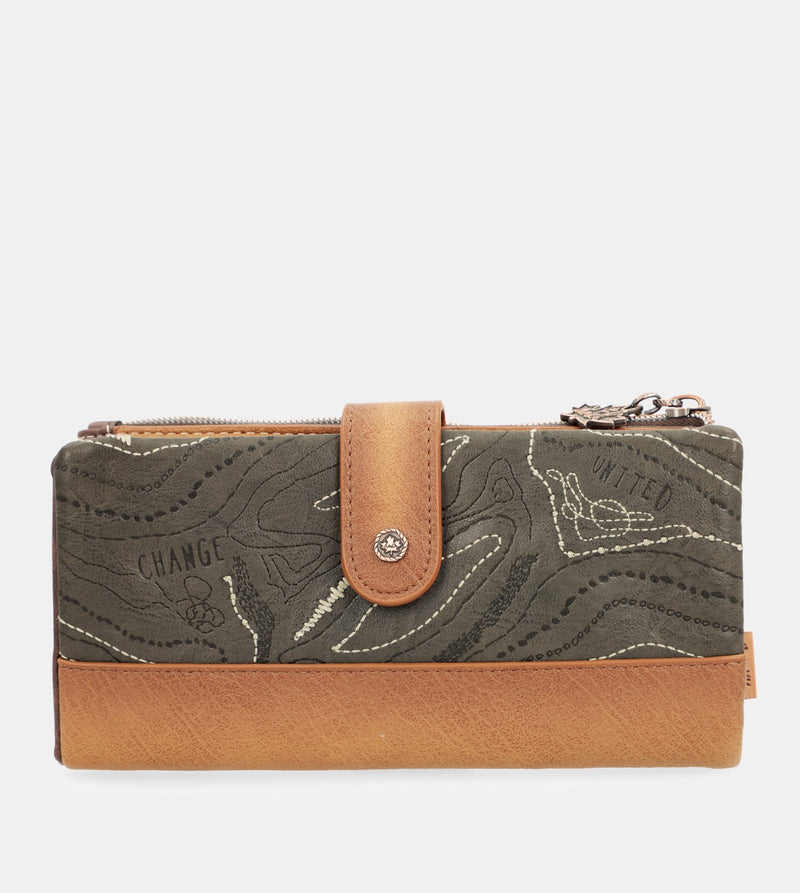 Anekke The Forest wallet with card holder flexible material The Forest Libre de impuestos