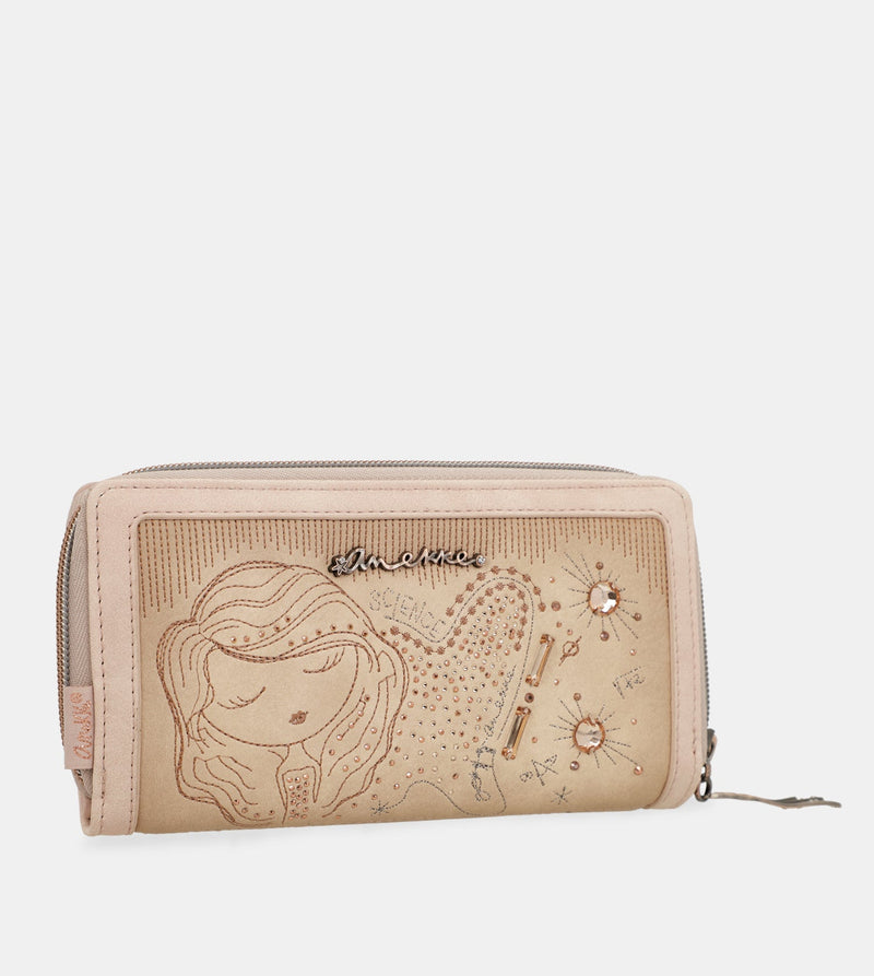Anekke Studio nude RFID wallet
