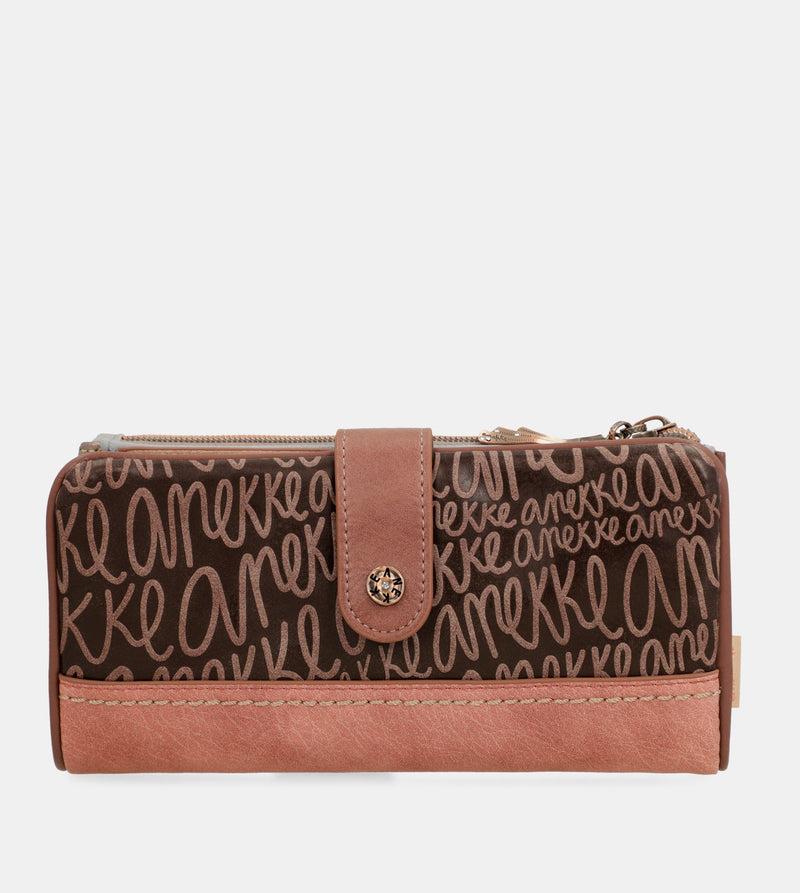 Anekke Hollywood flexible large RFID wallet Descuento por venta flash