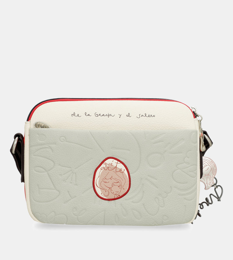 Anekke Oval flap crossbody bag Alma Grandes ahorros