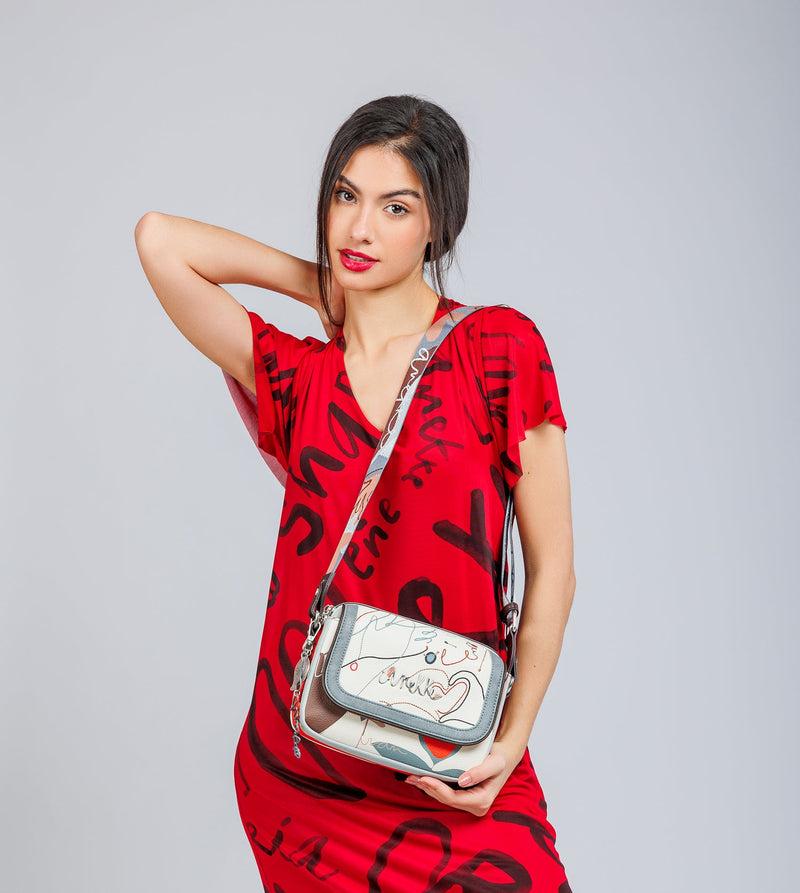 Anekke Oval flap crossbody bag Alma Grandes ahorros