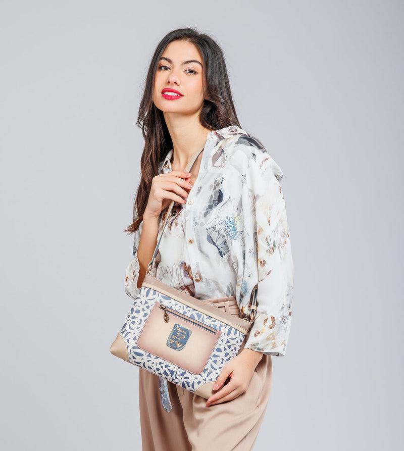 Anekke Large printed crossbody bag Memories Mejor oferta