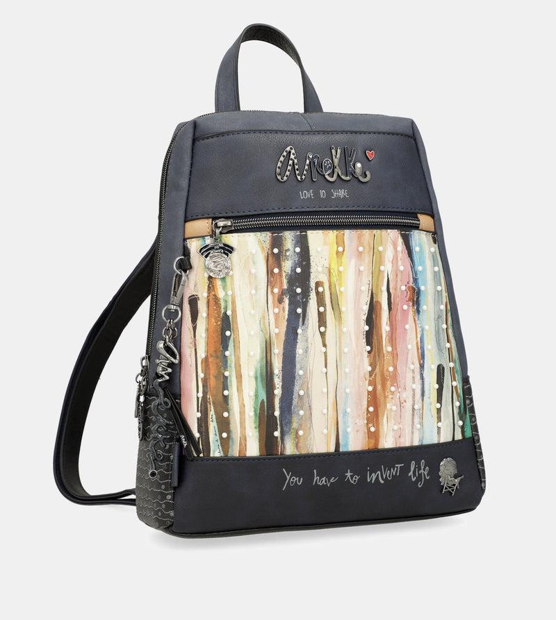 Anekke Studio navy blue pearl backpack Superdescuento