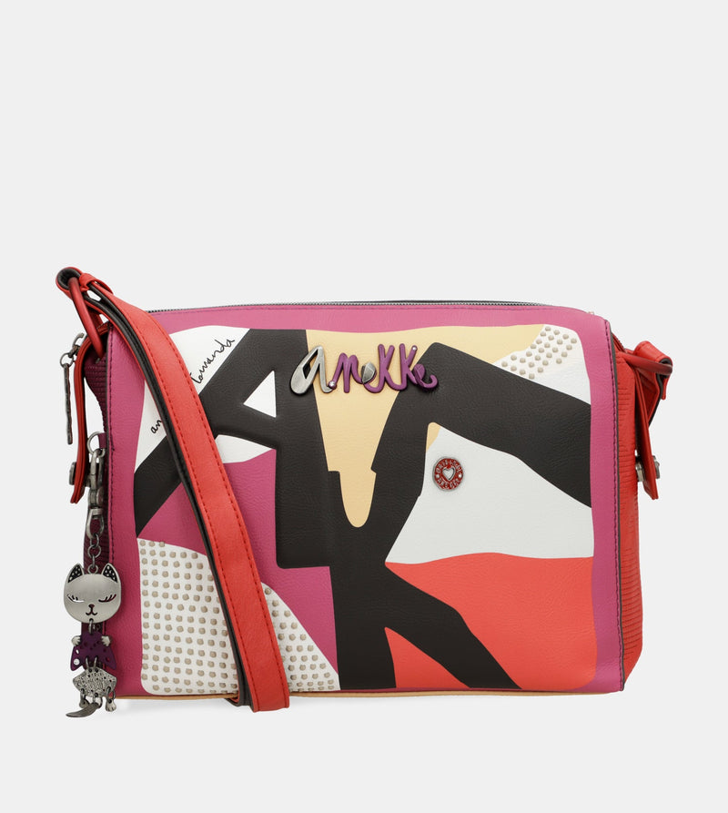Anekke Fashion rectangular crossbody bag Envío internacional gratuito