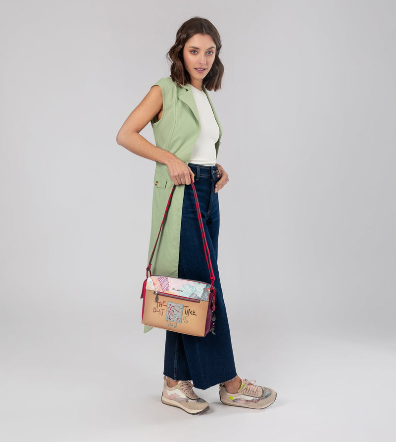 Anekke Fashion rectangular crossbody bag Envío internacional gratuito