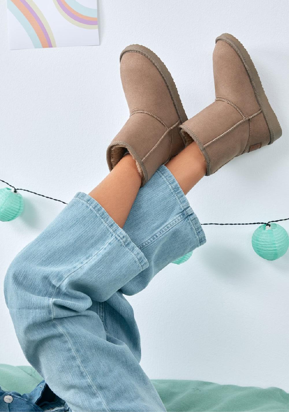 Break & walk Botas Australianas Logo Water Repellent Taupe ÚLTIMAS EDICIONES