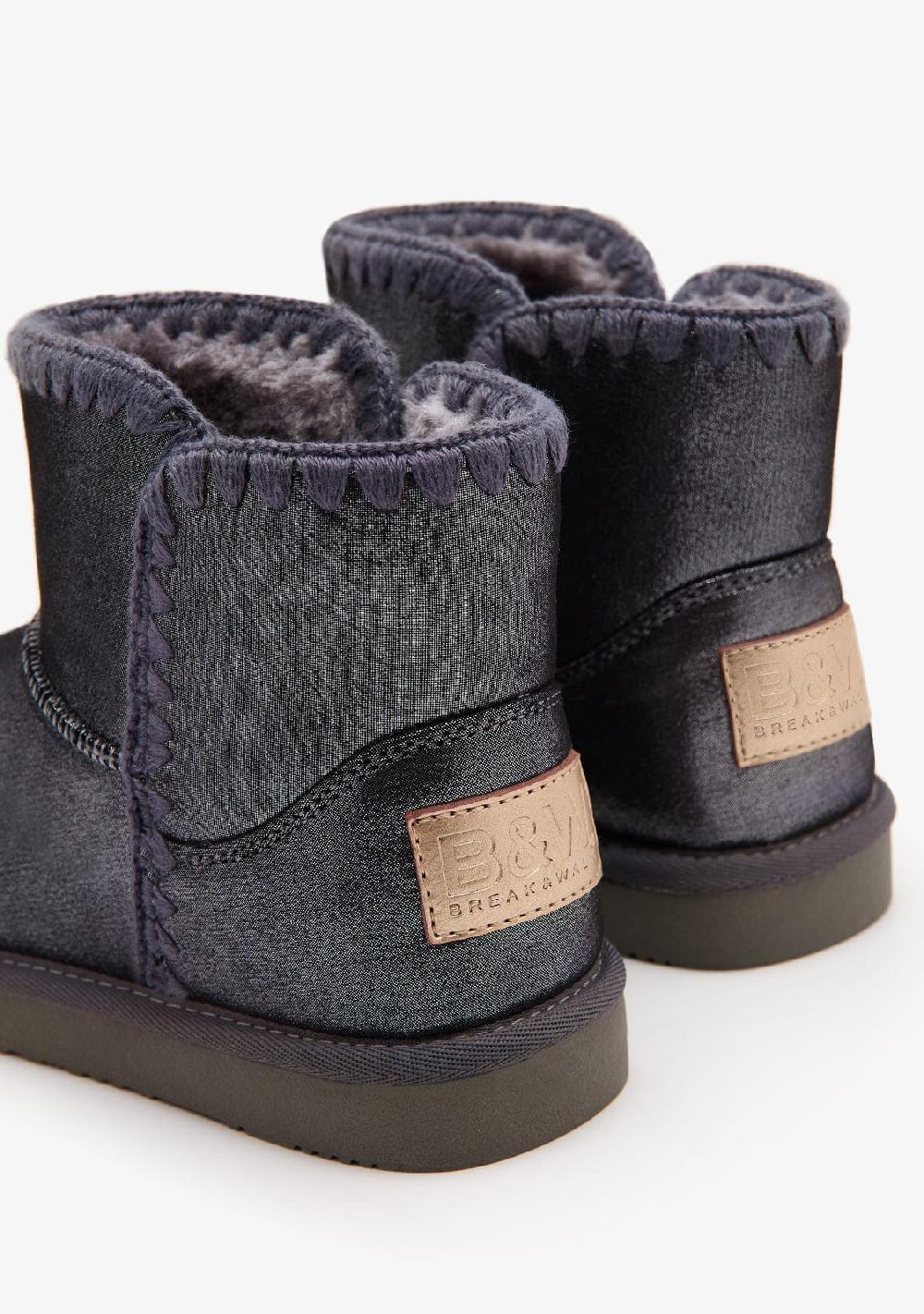 Break & walk Botas Australianas Bajas Bordado Plomo Última moda