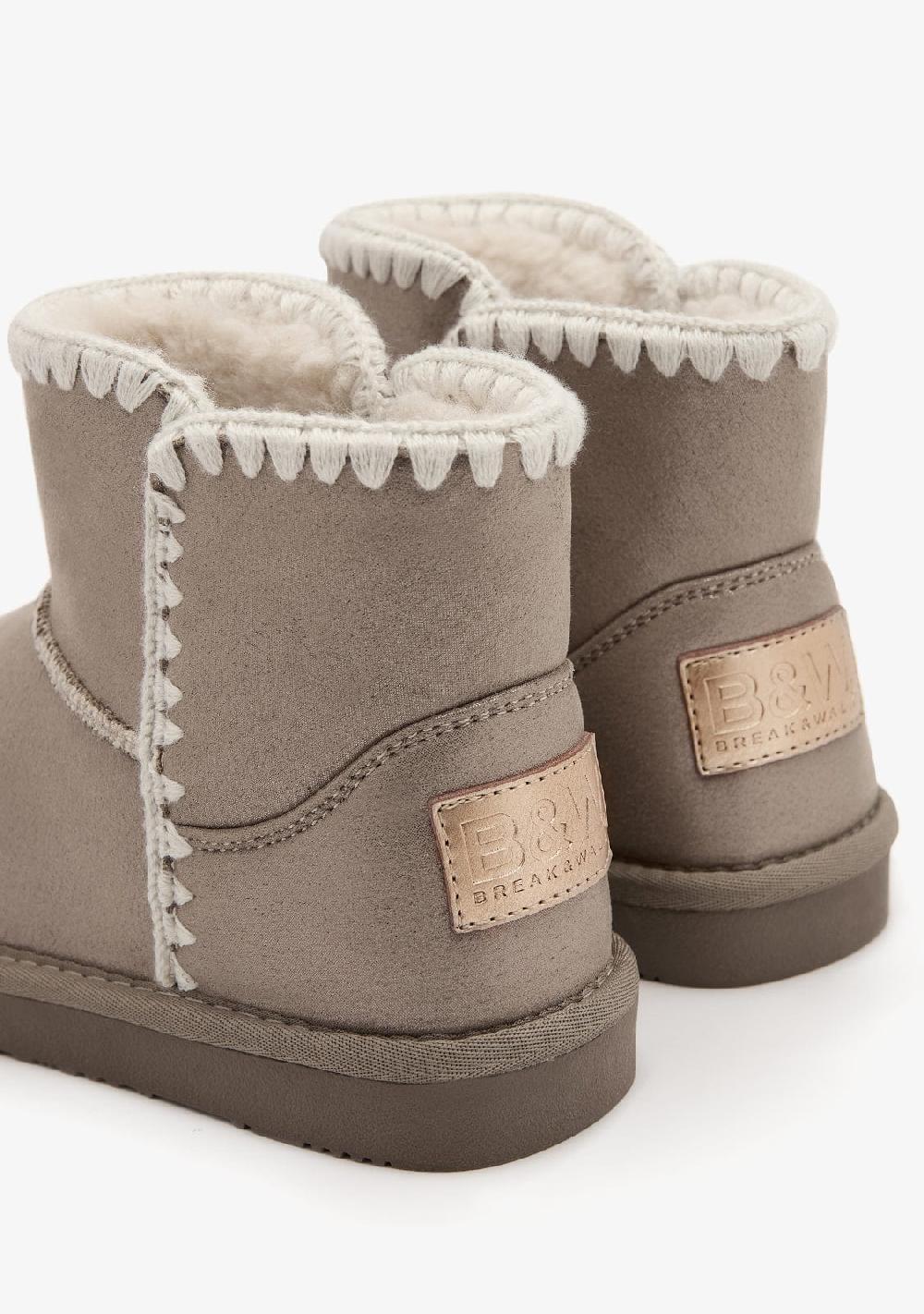 Break & walk Botas Australianas Bajas Bordado Bronce Descuento por venta flash