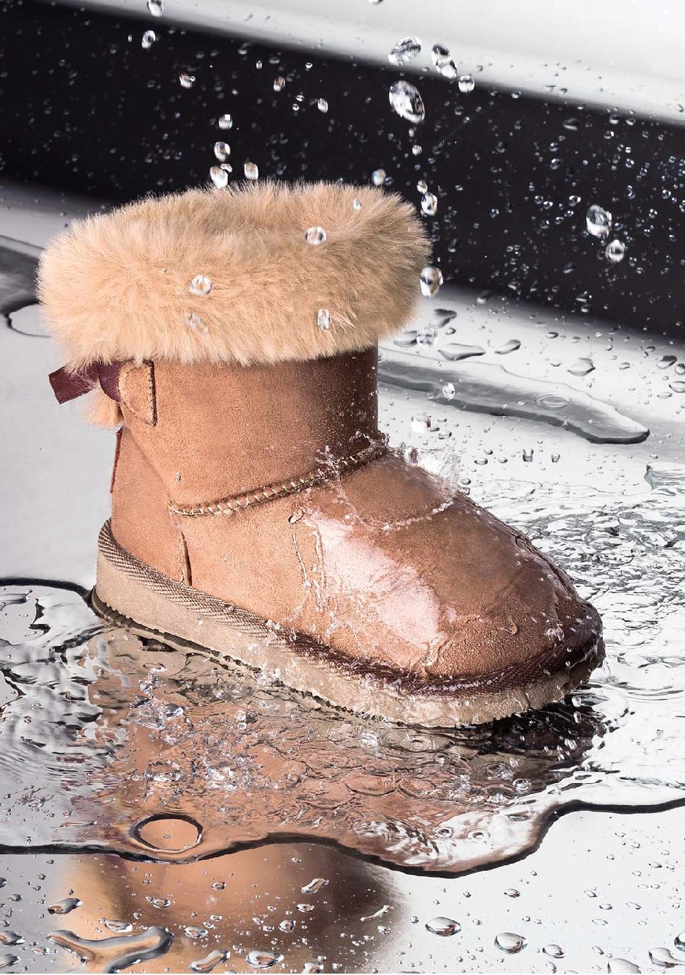 Break & walk Botas Australianas Lazo Pelo Water Repellent Taupe Ofertas