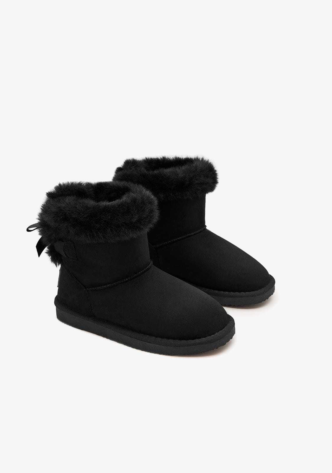 Break & walk Botas Australianas Lazo Pelo Water Repellent Negro