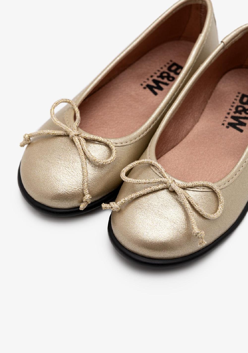 Break & walk Bailarinas Metalizadas Dorado Descuento