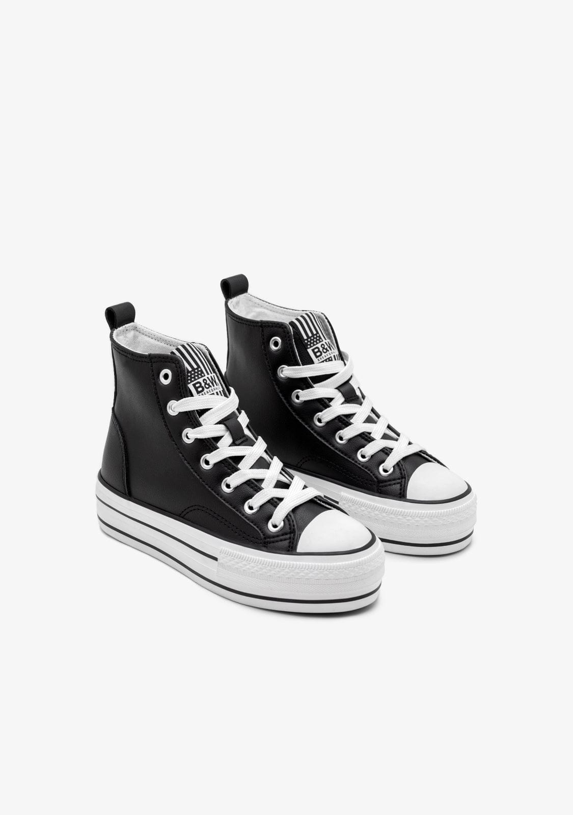 Break & walk Zapatillas Altas Napa Negro