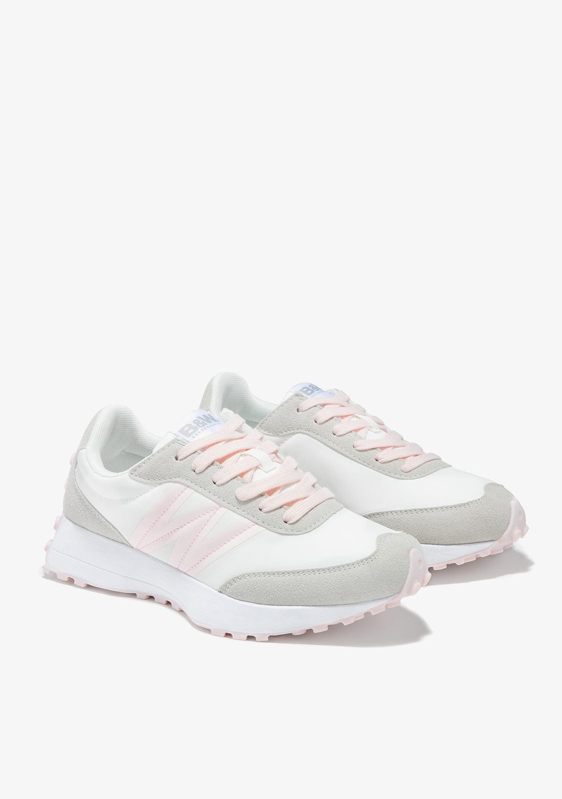 Break & walk Zapatillas Logo Blanco Rosa Superdescuento