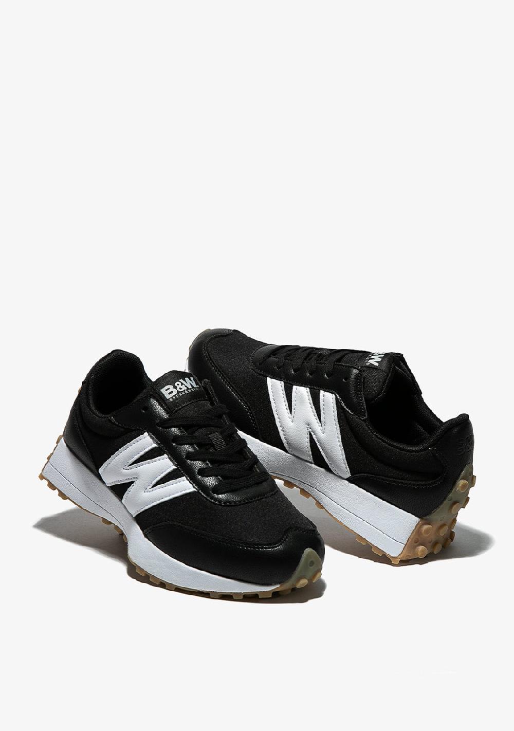Break & walk Zapatillas Napa Negro Envío internacional gratuito
