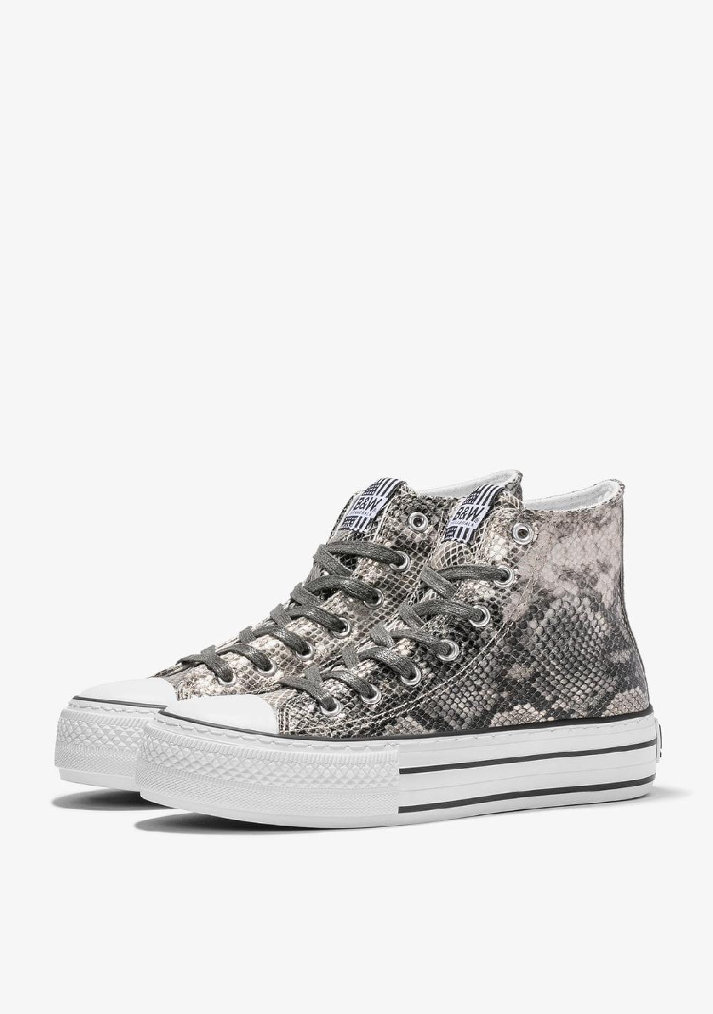 Break & walk Zapatillas Hi-Top Serpiente Plataforma