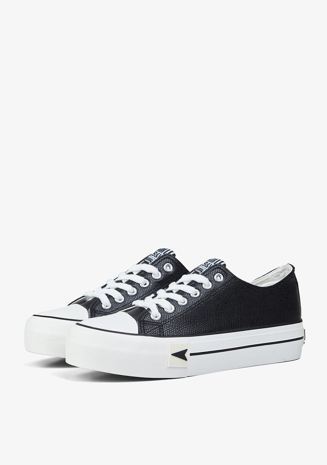 Break & walk Zapatillas Bay Plataforma Negro Nappa