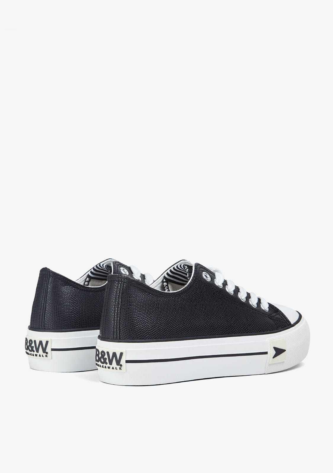 Break & walk Zapatillas Bay Plataforma Negro Nappa En oferta