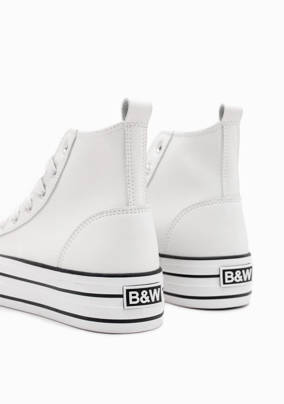 Break & walk Zapatillas Altas Napa Blanco Última moda