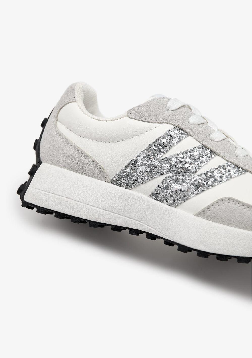 Break & walk Zapatillas Glitter Blanco Descuento por venta flash