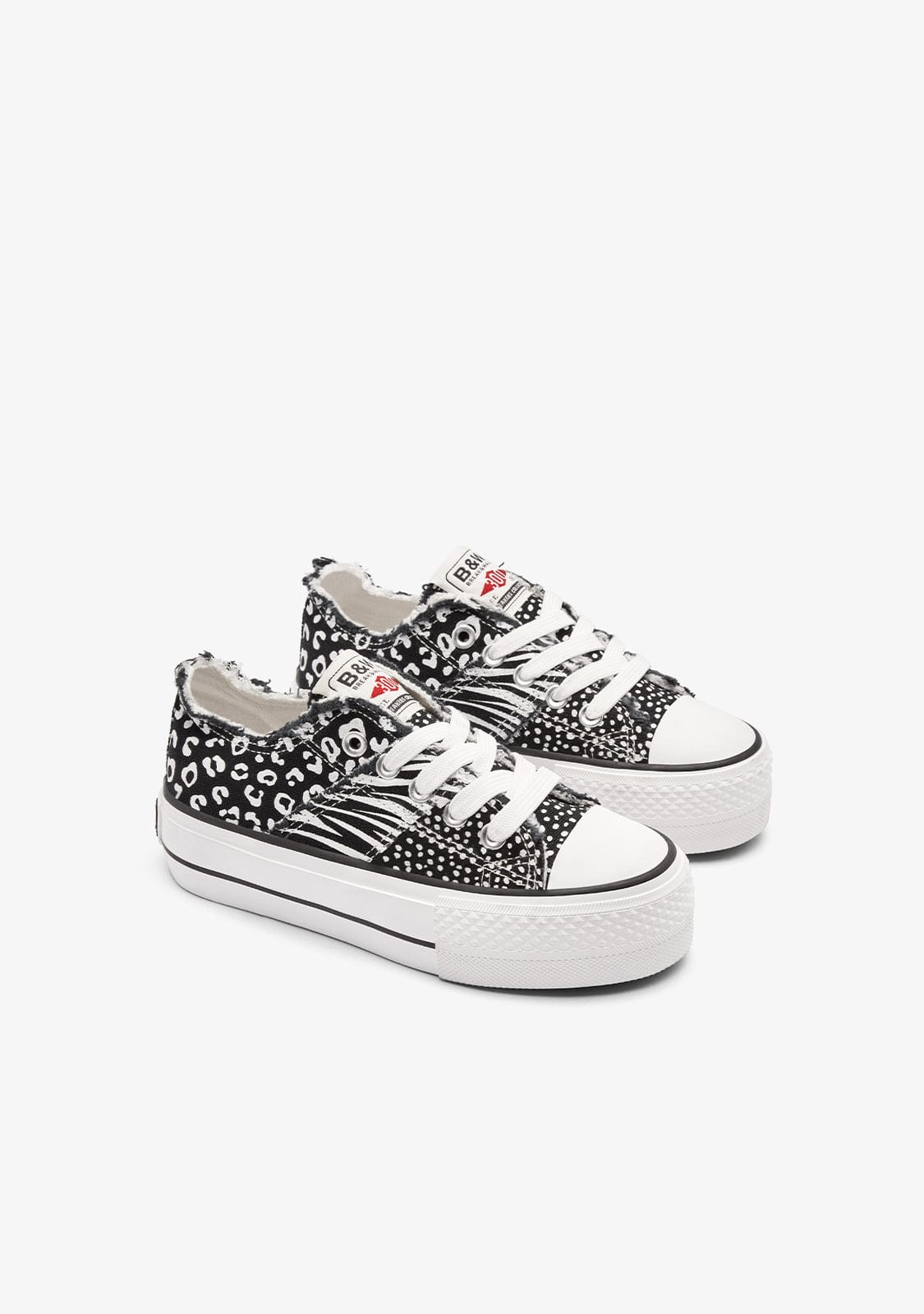 Break & walk Zapatillas Bajas Patchwork Negro