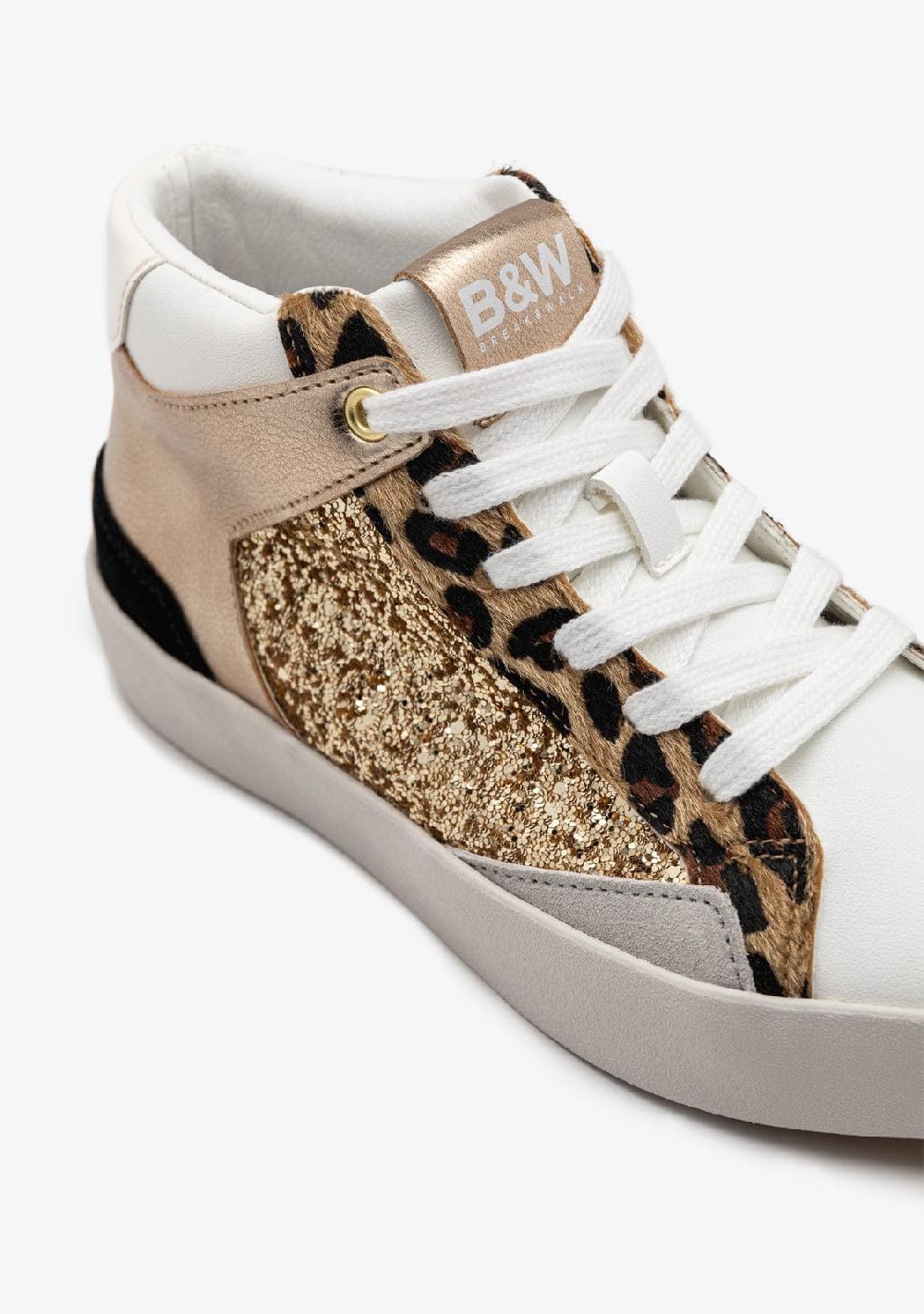 Break & walk Zapatillas Altas Glitter Leopardo Rebajas