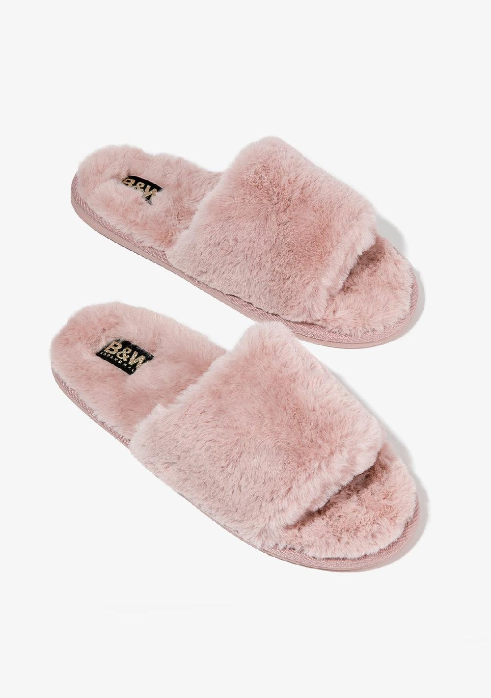 Break & walk Zapatillas de Casa Pala Pelo Rosa Últimos 3 días