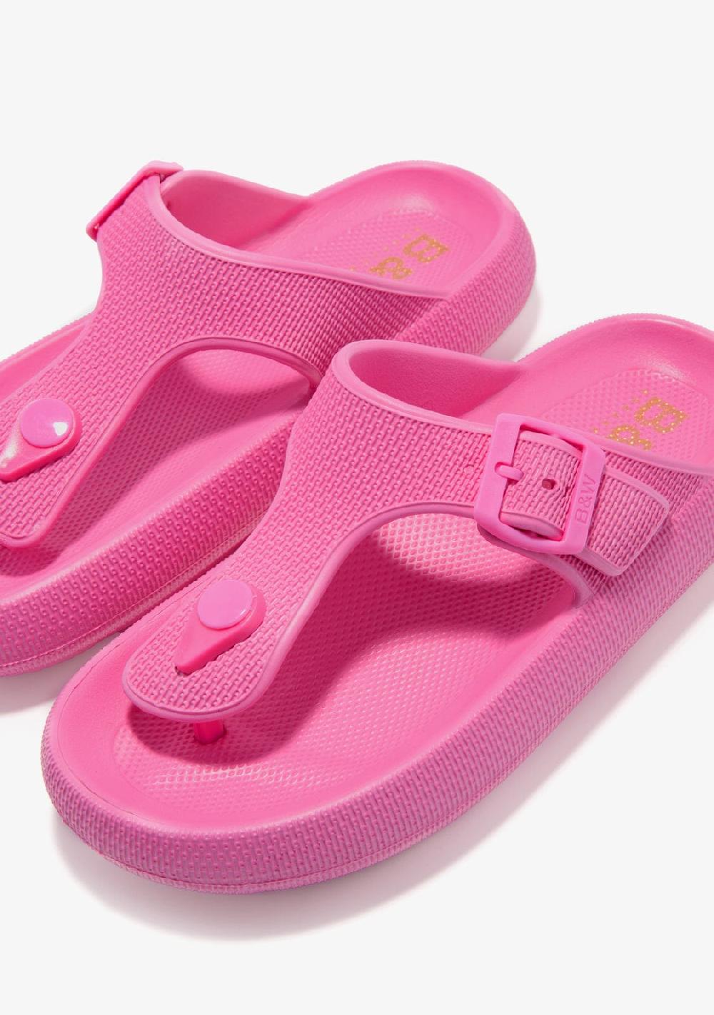Break & walk Sandalias Hebilla Fucsia Solo hoy