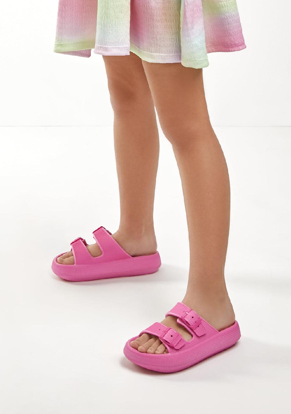 Break & walk Sandalias Doble Hebilla Bio Fucsia Solo queda un día