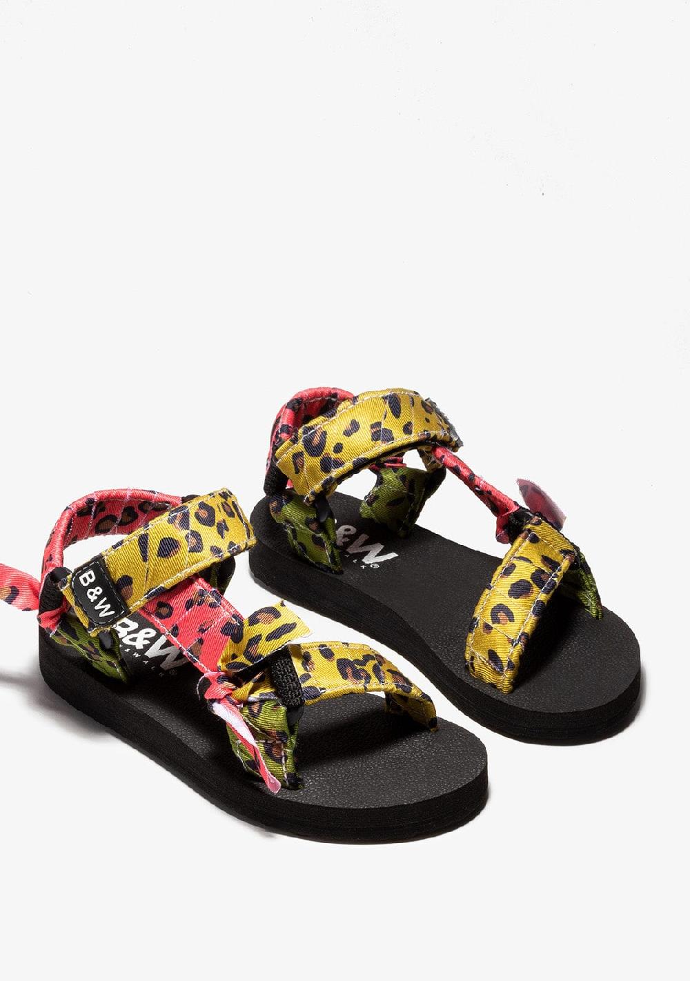 Break & walk Sandalias Textil Multicolor Leopardo Limitado a 3 días