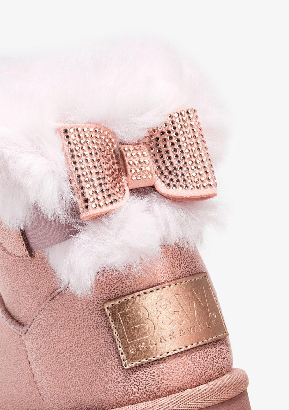 Break & walk Botas Australianas Strass Rosa Ofertas