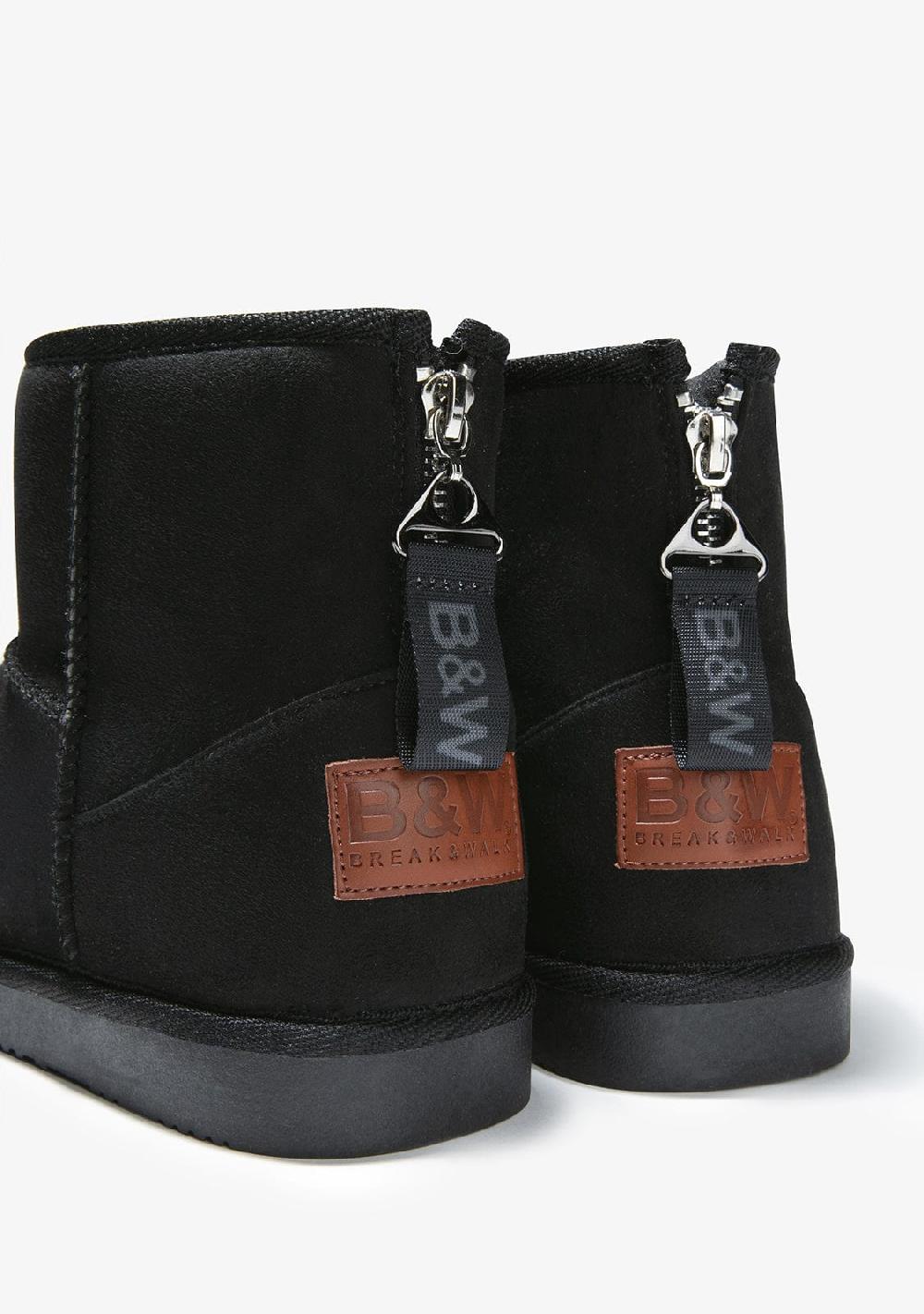 Break & walk Botas Australianas Repelentes al Agua Negro Venta caliente