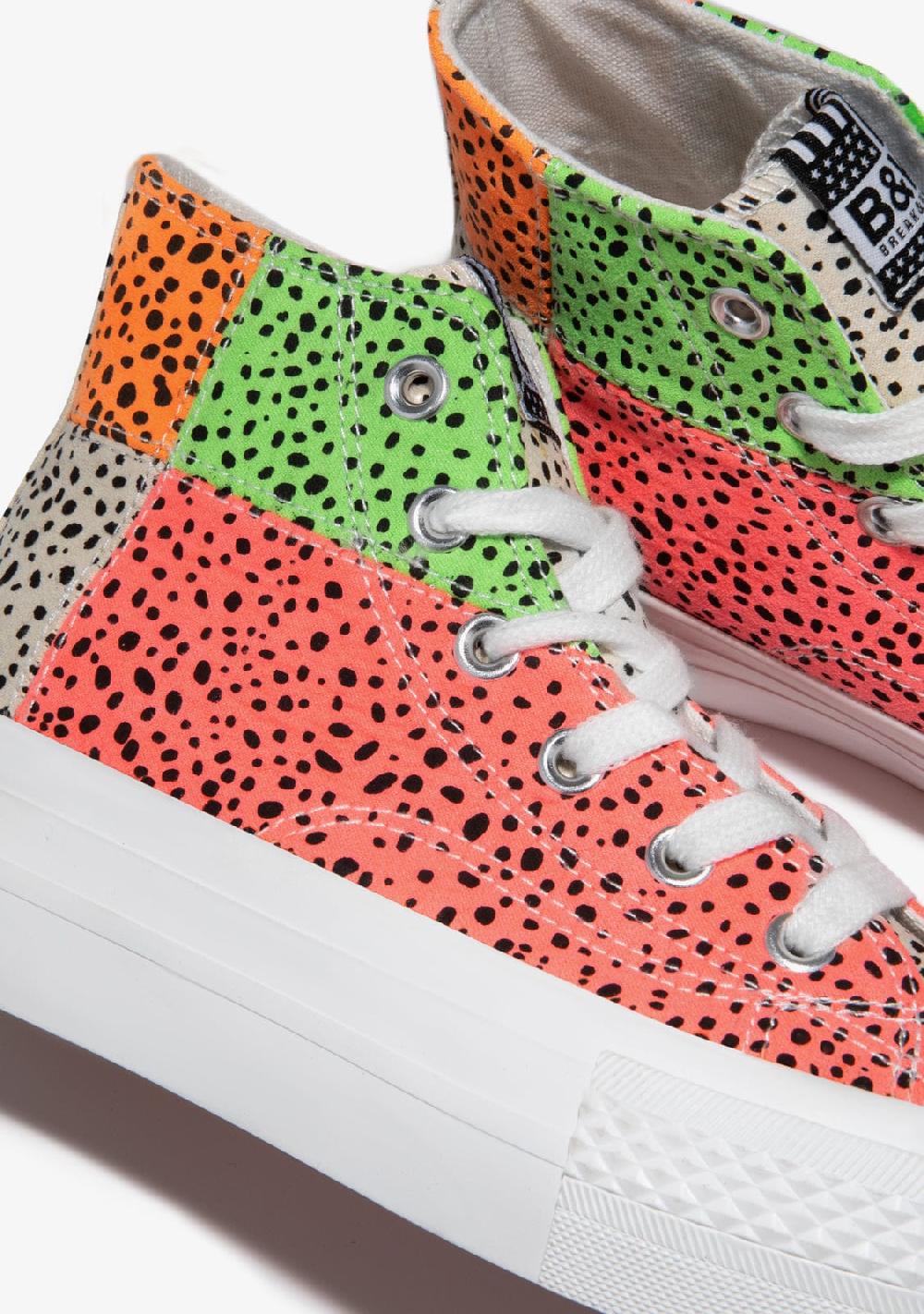 Break & walk Zapatillas Altas Patchwork Multicolor Tienda