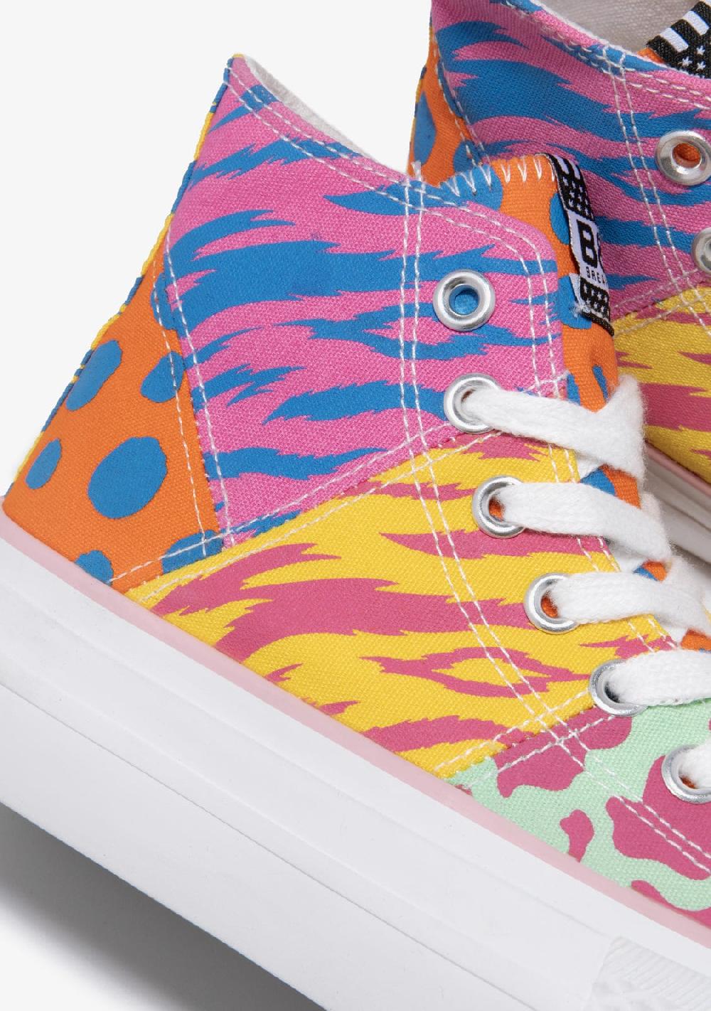 Break & walk Zapatillas Altas Patchwork Multicolor Tienda