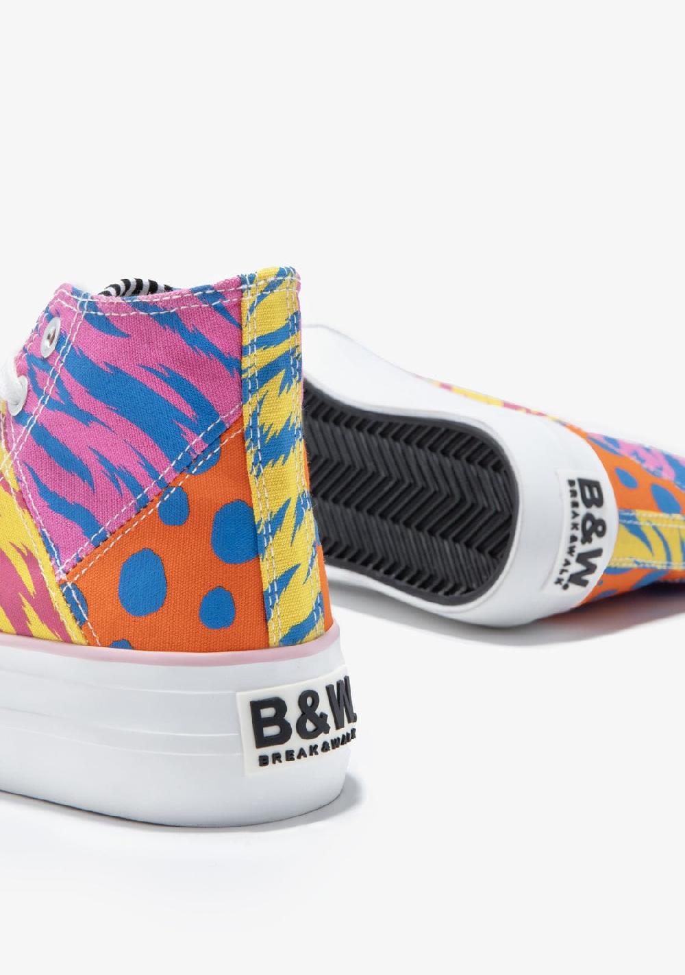 Break & walk Zapatillas Altas Patchwork Multicolor Tienda