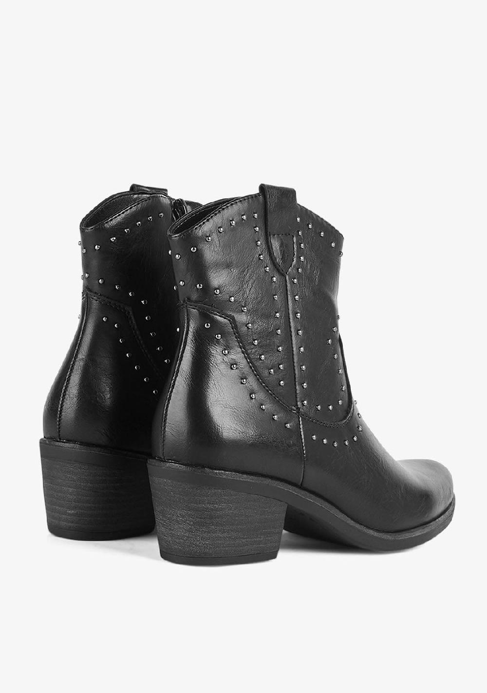 Break & walk Botín Cowboy West Negro Nappa Rebajas top