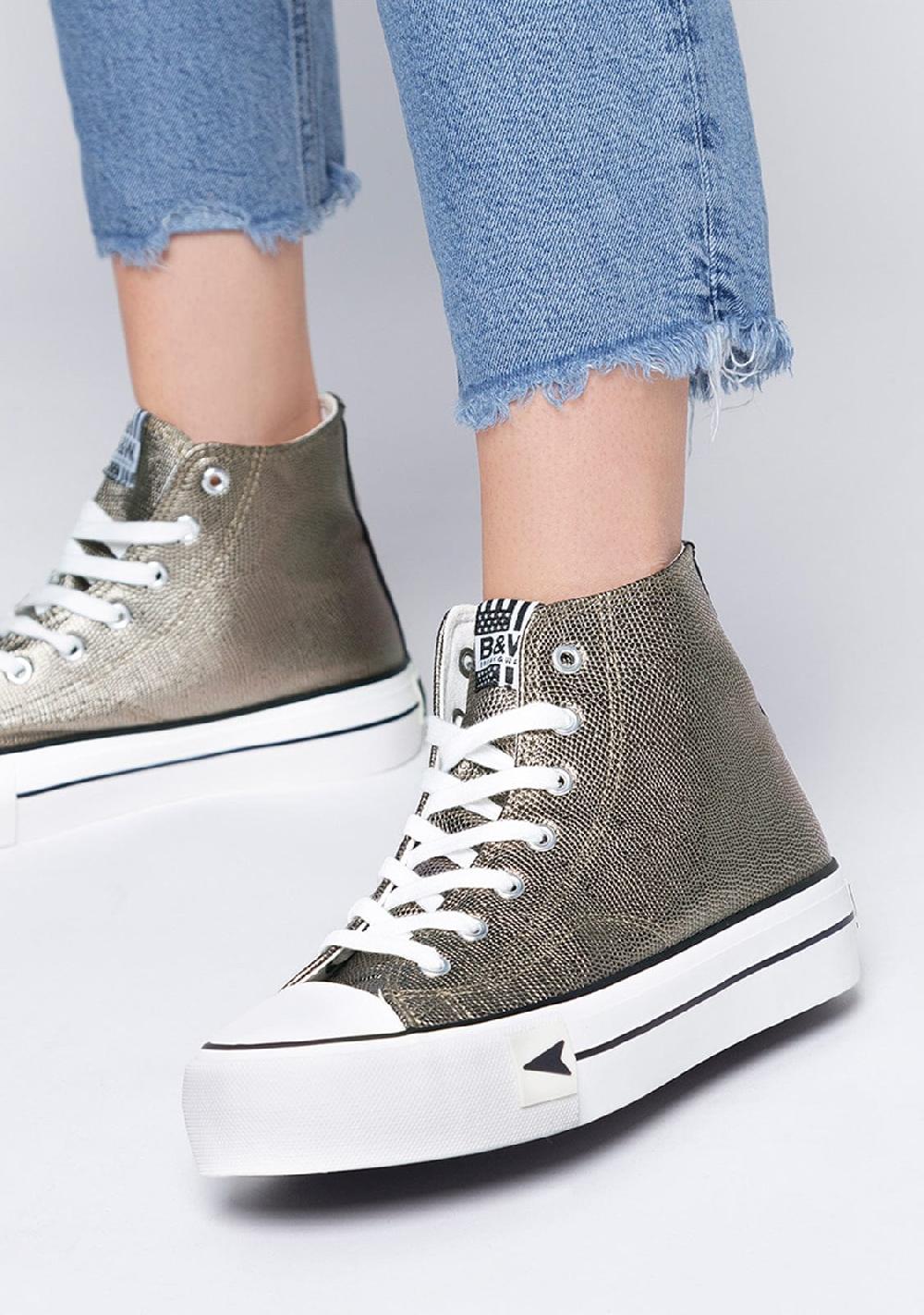 Break & walk Zapatillas Bay High Top Plataforma Serpiente Envío gratis
