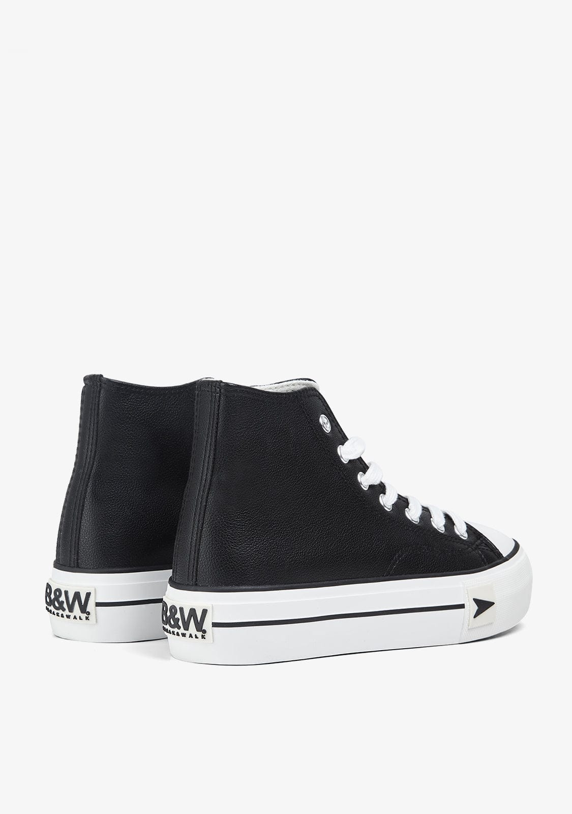Break & walk Zapatillas Bay High Top Plataforma Negro Nappa COMPRAR AHORA