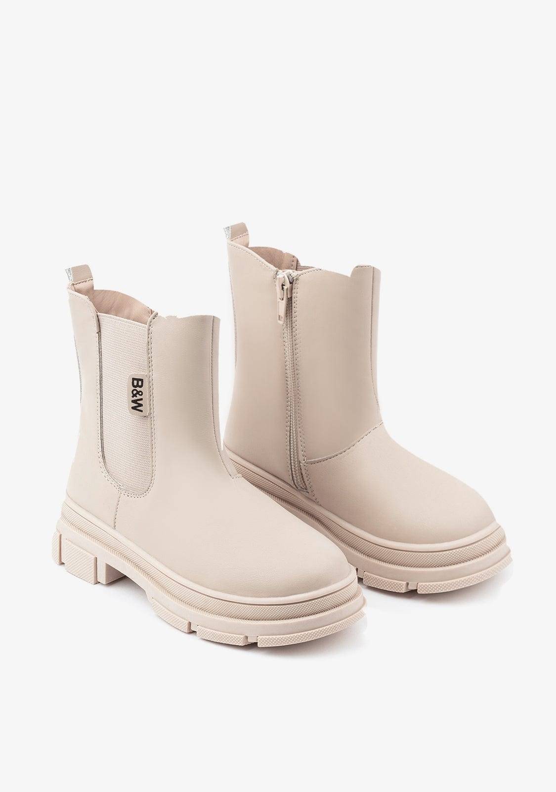 Break & walk Botas Elástico Napa Beige