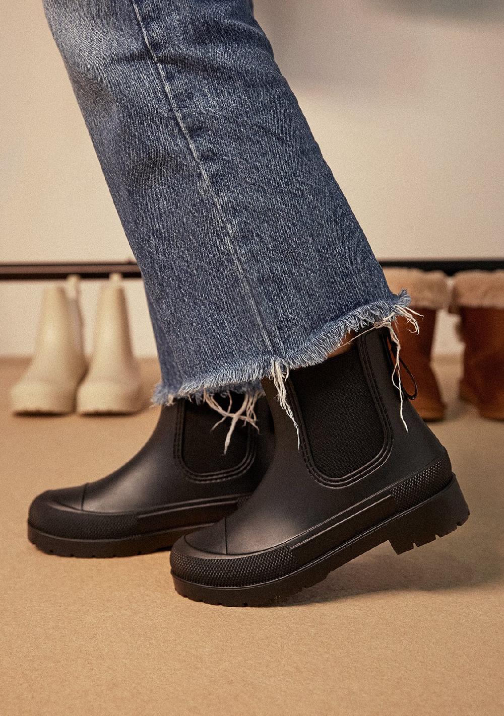 Break & walk Botas de Agua Negro Precios de Black Friday