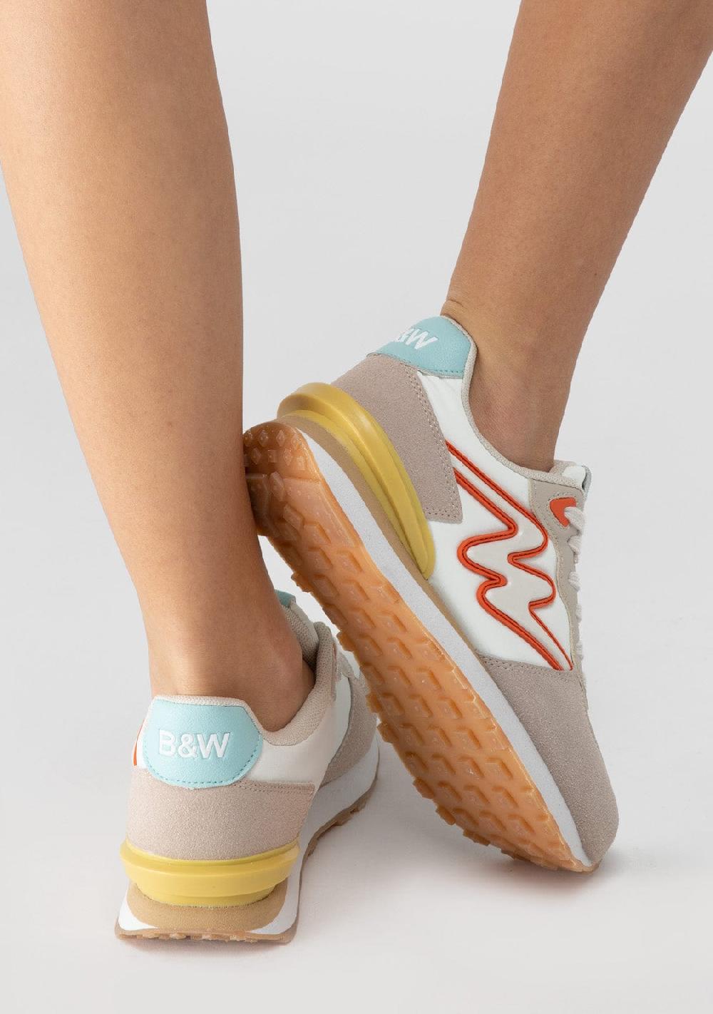 Break & walk Zapatillas Combinado Arena Blanco Roto Grandes ahorros