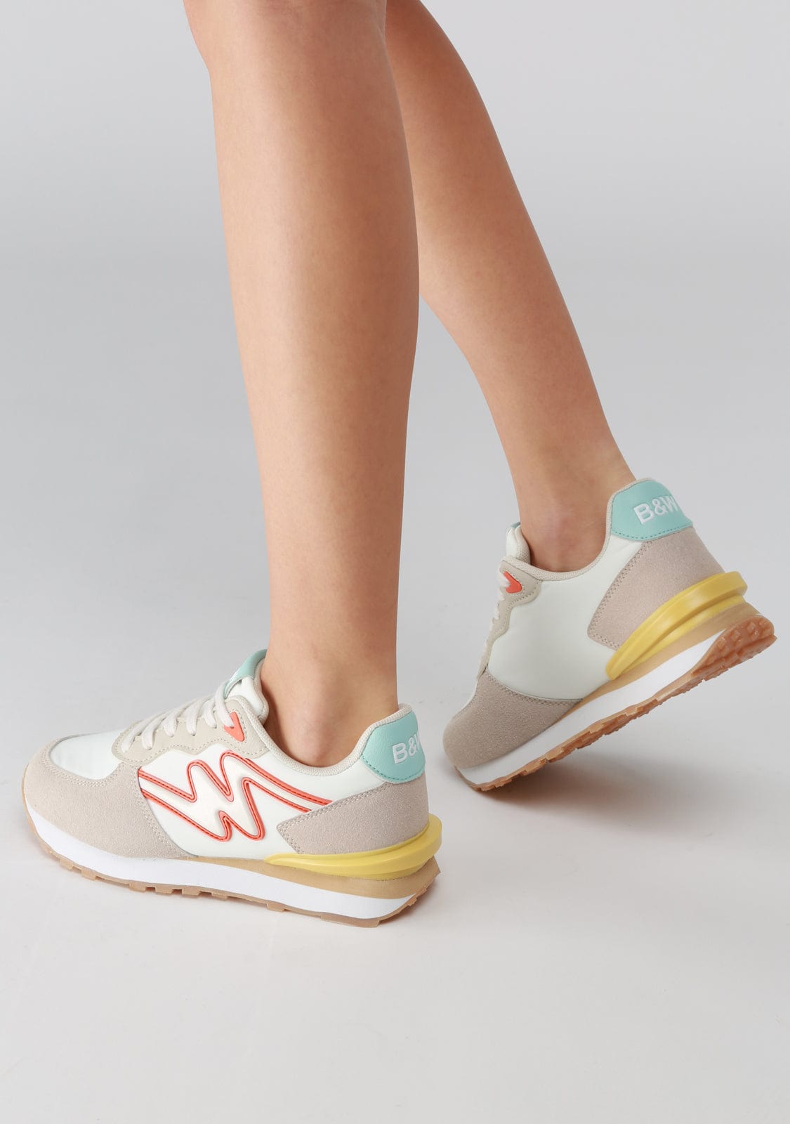 Break & walk Zapatillas Combinado Arena Blanco Roto Grandes ahorros