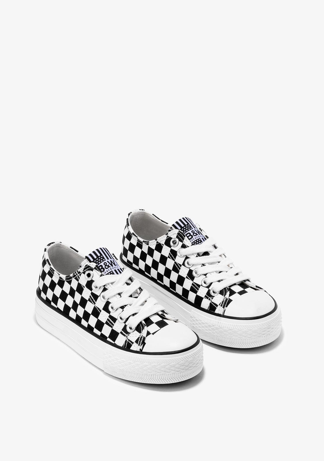 Break & walk Zapatillas Lona Blanco Negro