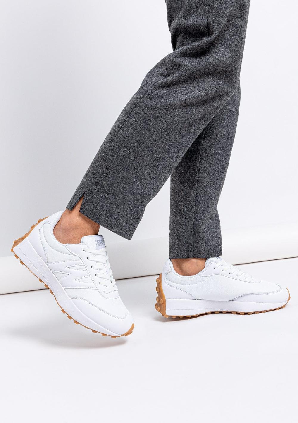 Break & walk Zapatillas Napa Blanco Ofertas