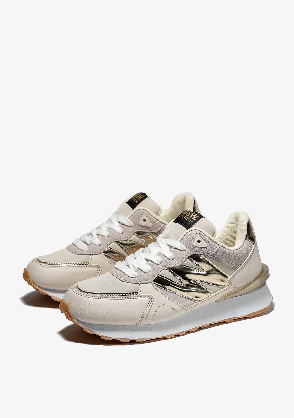 Break & walk Zapatillas Metalizado Napa Beige