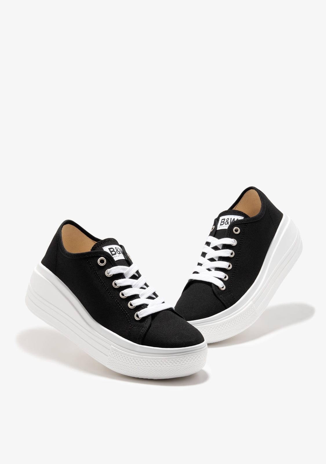 Break & walk Zapatillas Plataforma Rider Negro / Blanco Los más vendidos