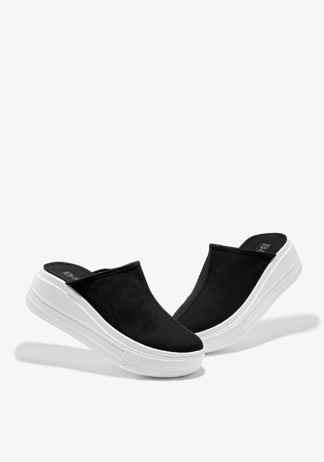 Break & walk Zapatillas Abiertas Plataforma Rider Negro/Blanco Tienda