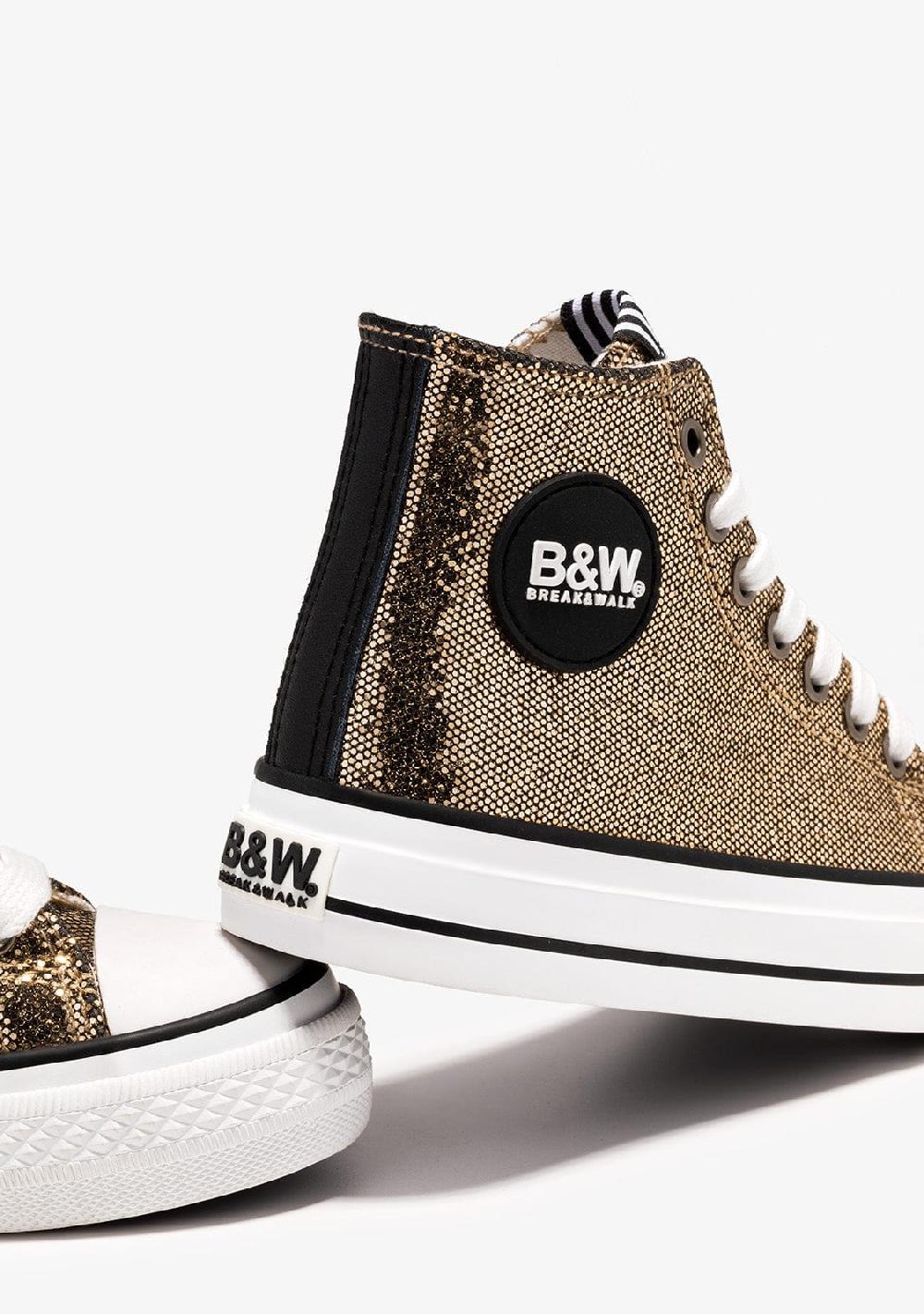 Break & walk Zapatillas Altas Glitter Oro Solo hoy