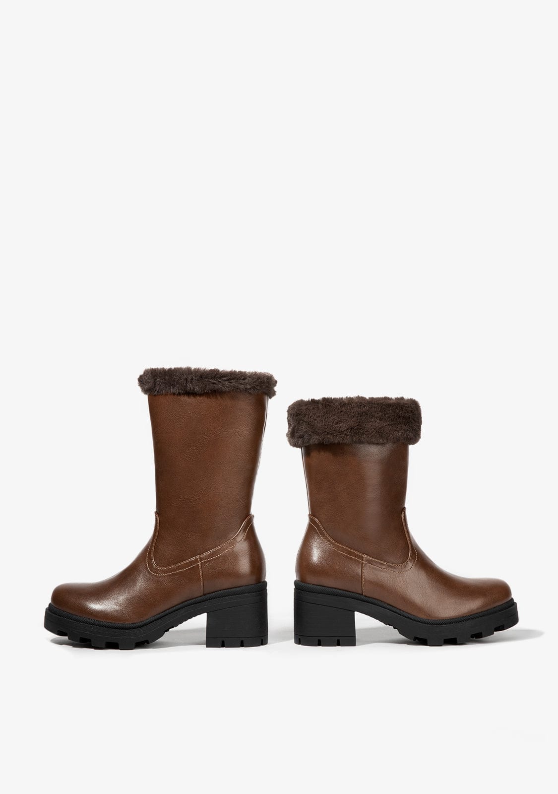 Break & walk Botas Haute Fur Marrón